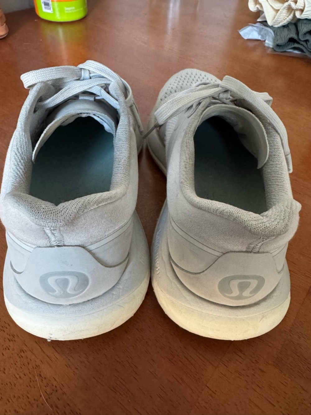 lululemon athletica Light Gray Athletic Sneakers